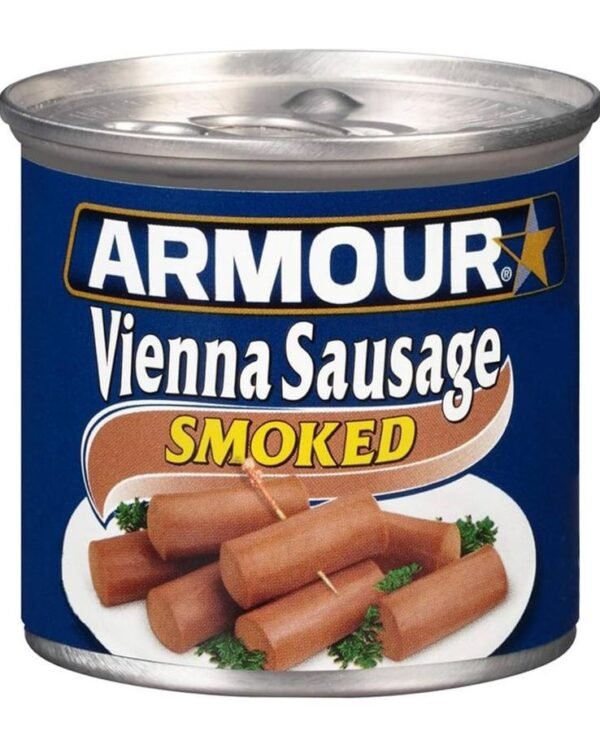 ARMOUR VIENNA SAUSAGE SMOKED 4.6z
