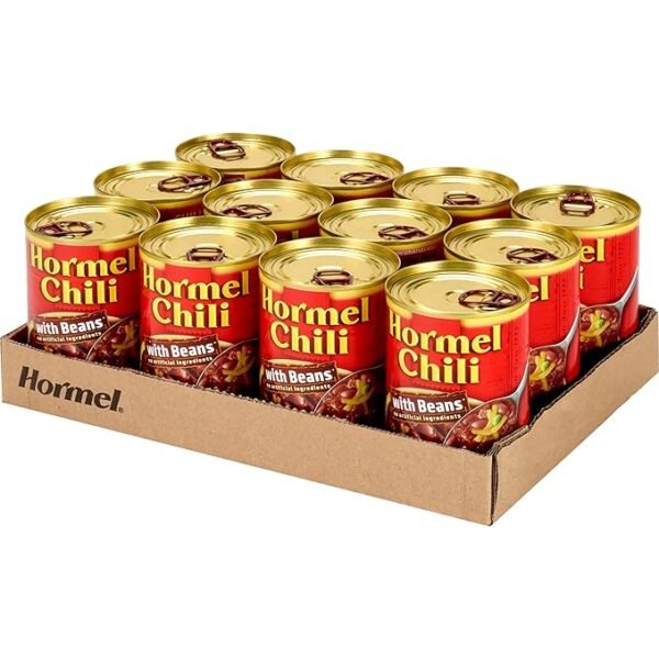 HORMEL CHILLI WITH BEANS 15z - Imagen 3