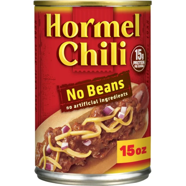HORMEL CHILLI NO BEENS 15z