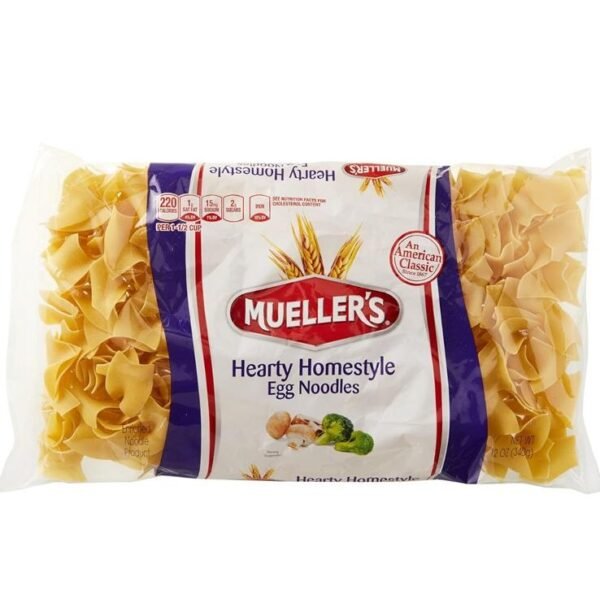 MUELLER'S HEARTY HOMESTYLE EGGS NOODLES 12z