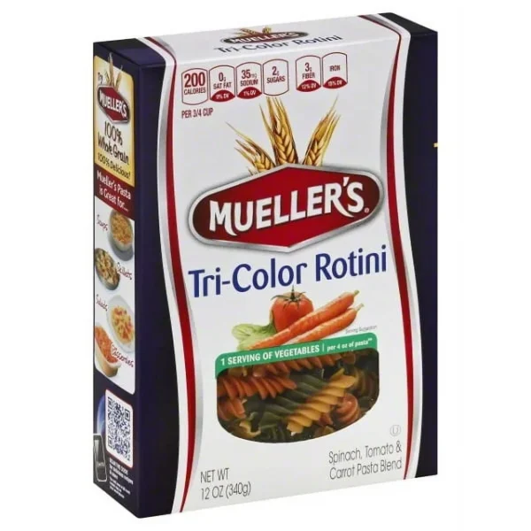 MUELLER'S TRI-COLOR ROTIVI 12z