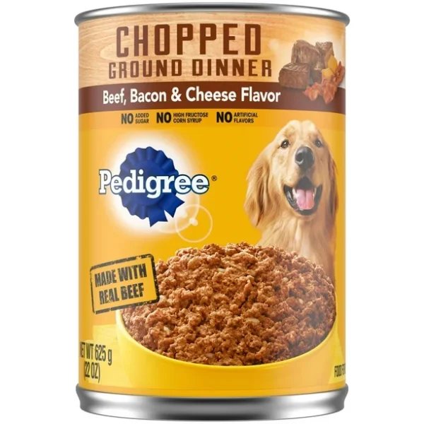 PEDIGREE BEEF, BECON,AND CHEESE FLAVOR 22z