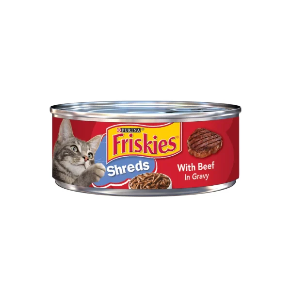 FRISKIES WITH BEEF IN GRAVY 24X5.5 OZ